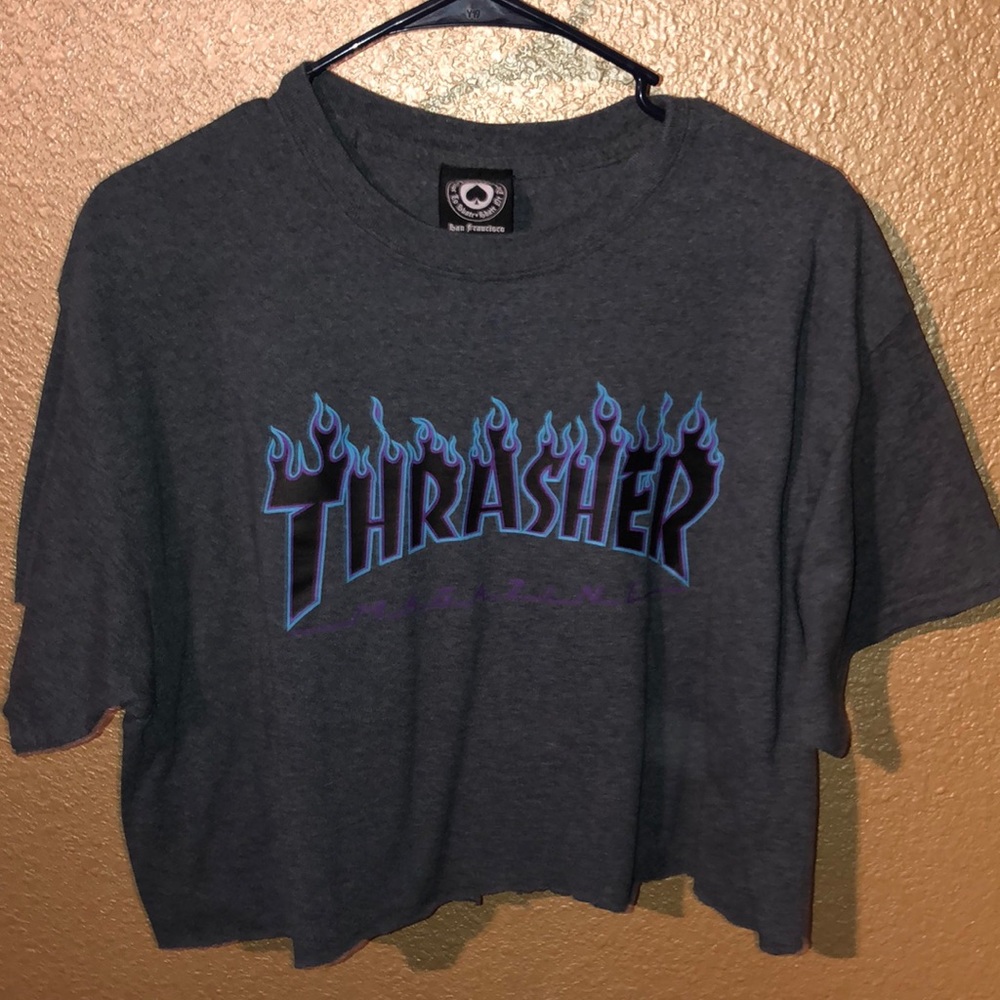 Thrasher crop top